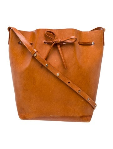 Leather Bucket Bag