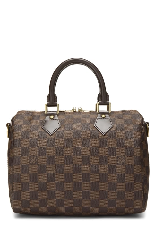 Damier Ebene Speedy Bandouliere 25