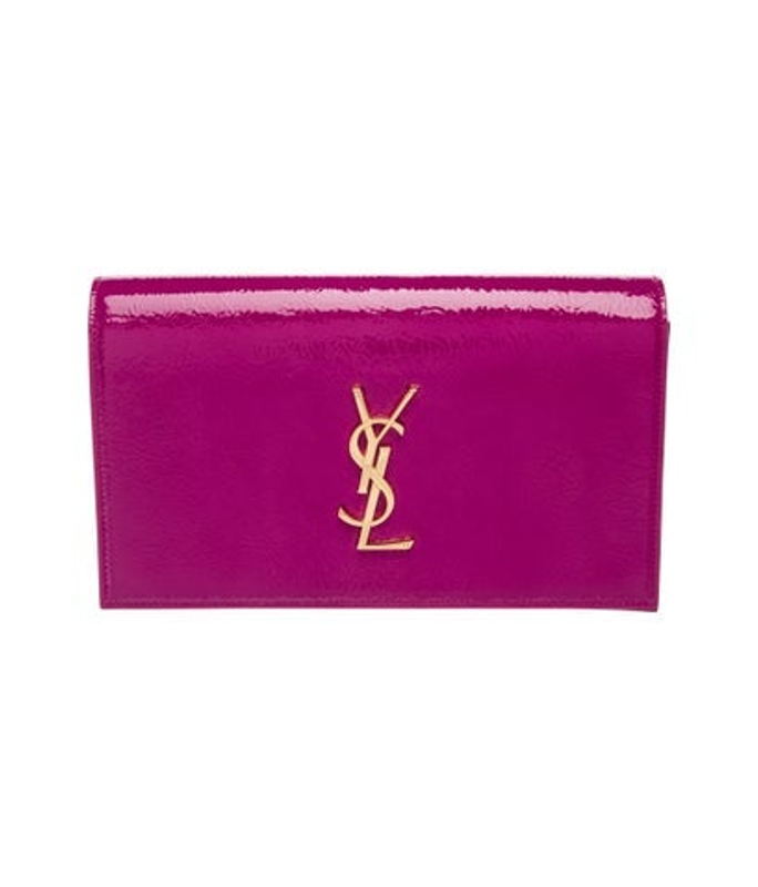 Saint Laurent Saint Laurent Patent Leather Clutch