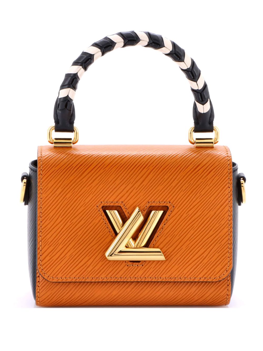 Twist Top Handle Bag Limited Edition Crafty Epi Leather Mini crossbody bag