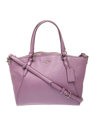 Leather Top Handle Bag