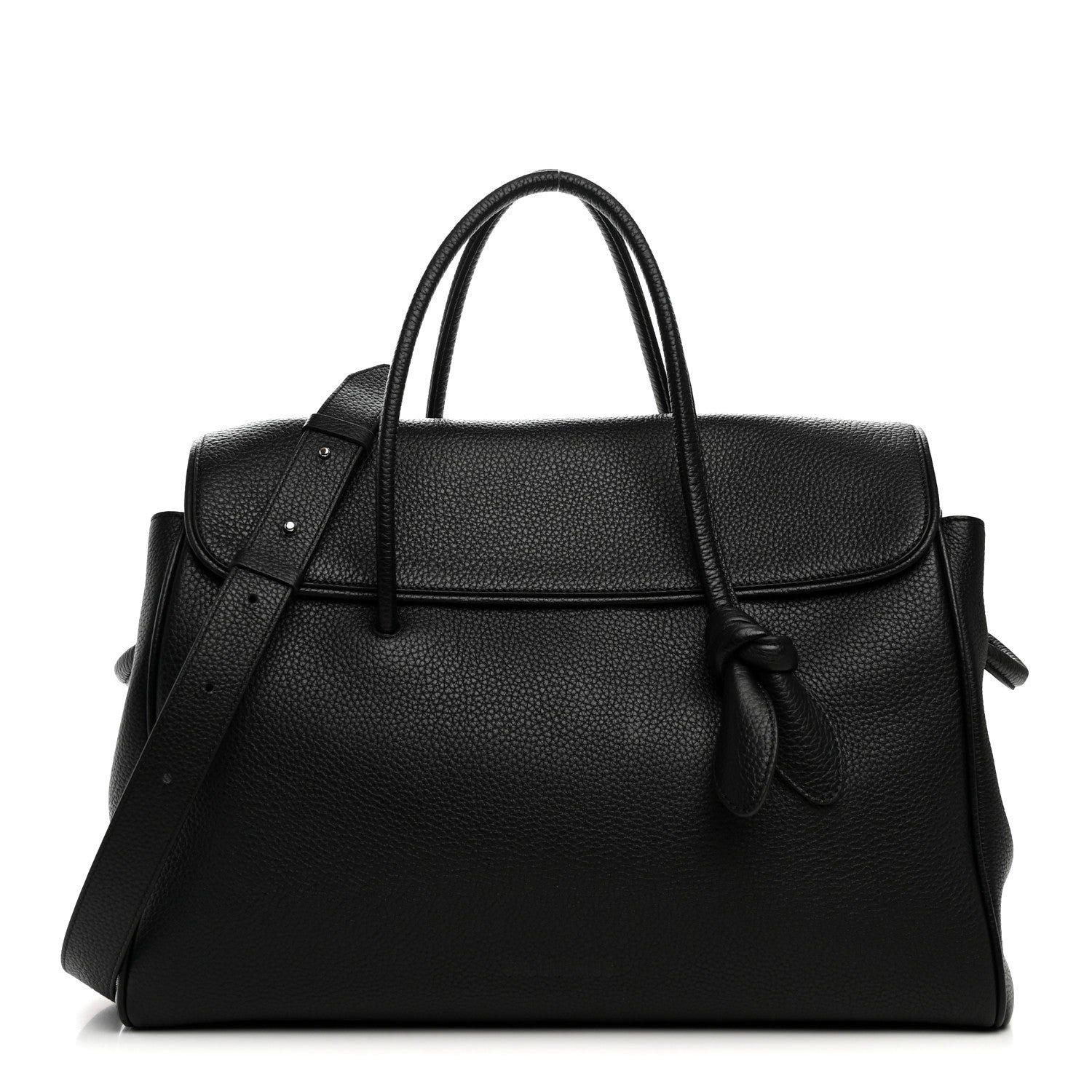 Jacquemus Grained Calfskin Le Turismo Black