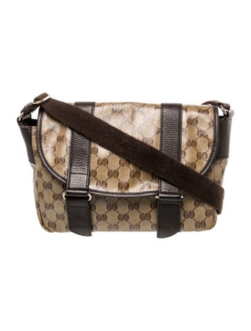 GG Crystal Messenger Bag
