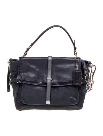 Leather Top Handle Bag
