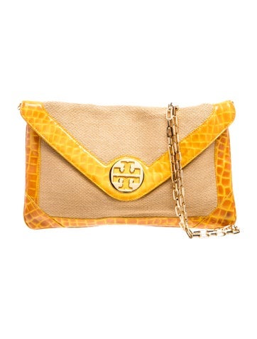 Tory Burch Straw Shoulder Bag