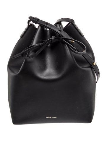 Mansur Gavriel Leather Bucket Bag