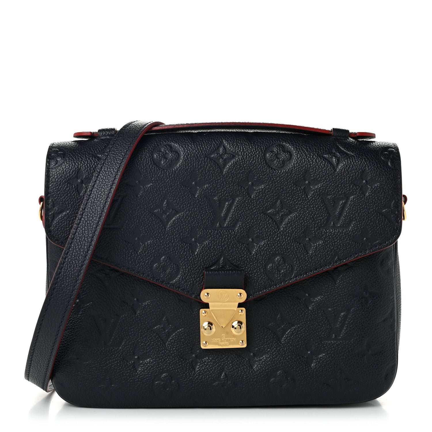 Louis Vuitton Empreinte Pochette Metis Marine Rouge