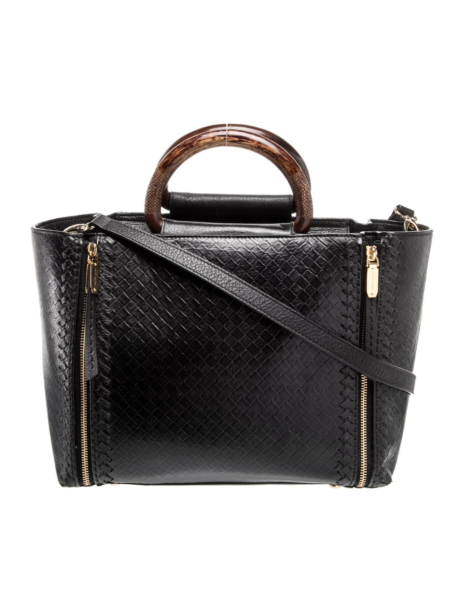 Leather Top Handle Bag