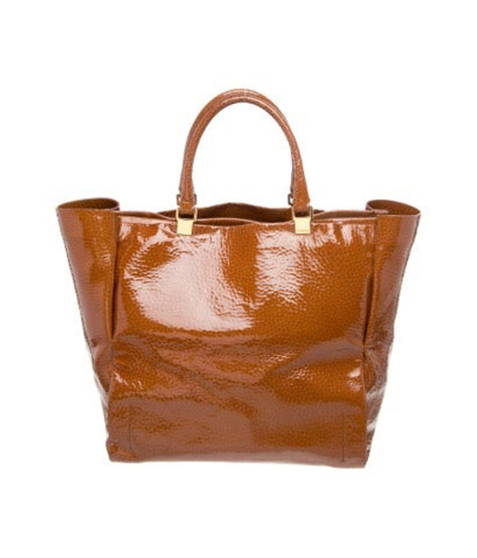 Lanvin Patent Leather Top Handle Bag