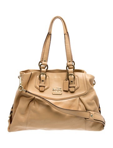 Leather Top Handle Bag