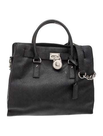 Saffiano Leather Top Handle Bag