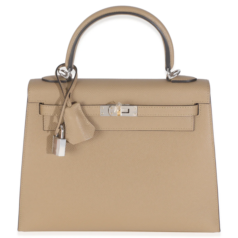 Hermes Poussiere Epsom Sellier Kelly 25 Electrum Hardware, 2025