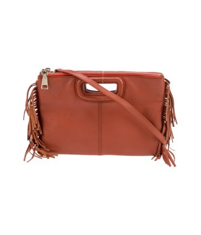 Maje Leather Crossbody Bag