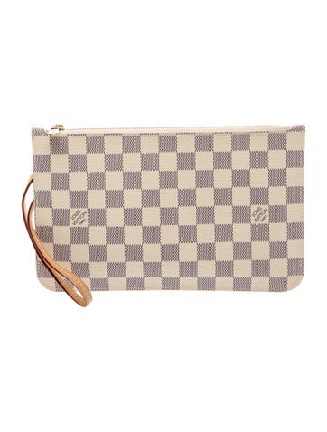 Damier Azur Neverfull Pouch