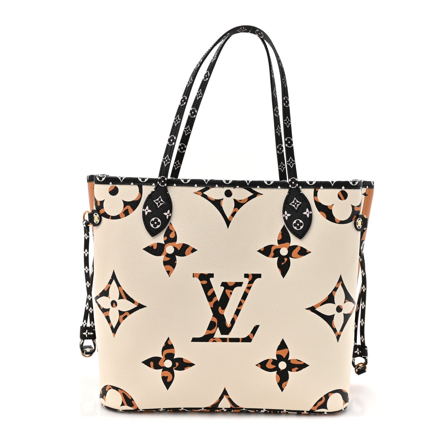 Louis Vuitton Monogram Giant Jungle Neverfull MM Ivory