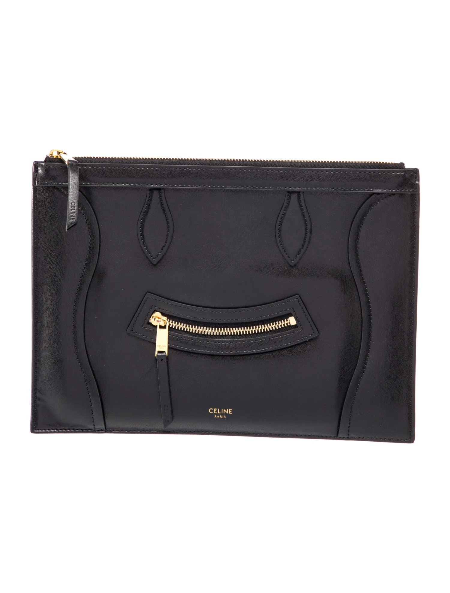 Leather Clutch Medium 2026