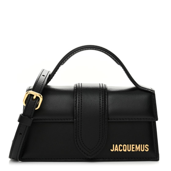 Jacquemus Smooth Calfskin Le Bambino Black