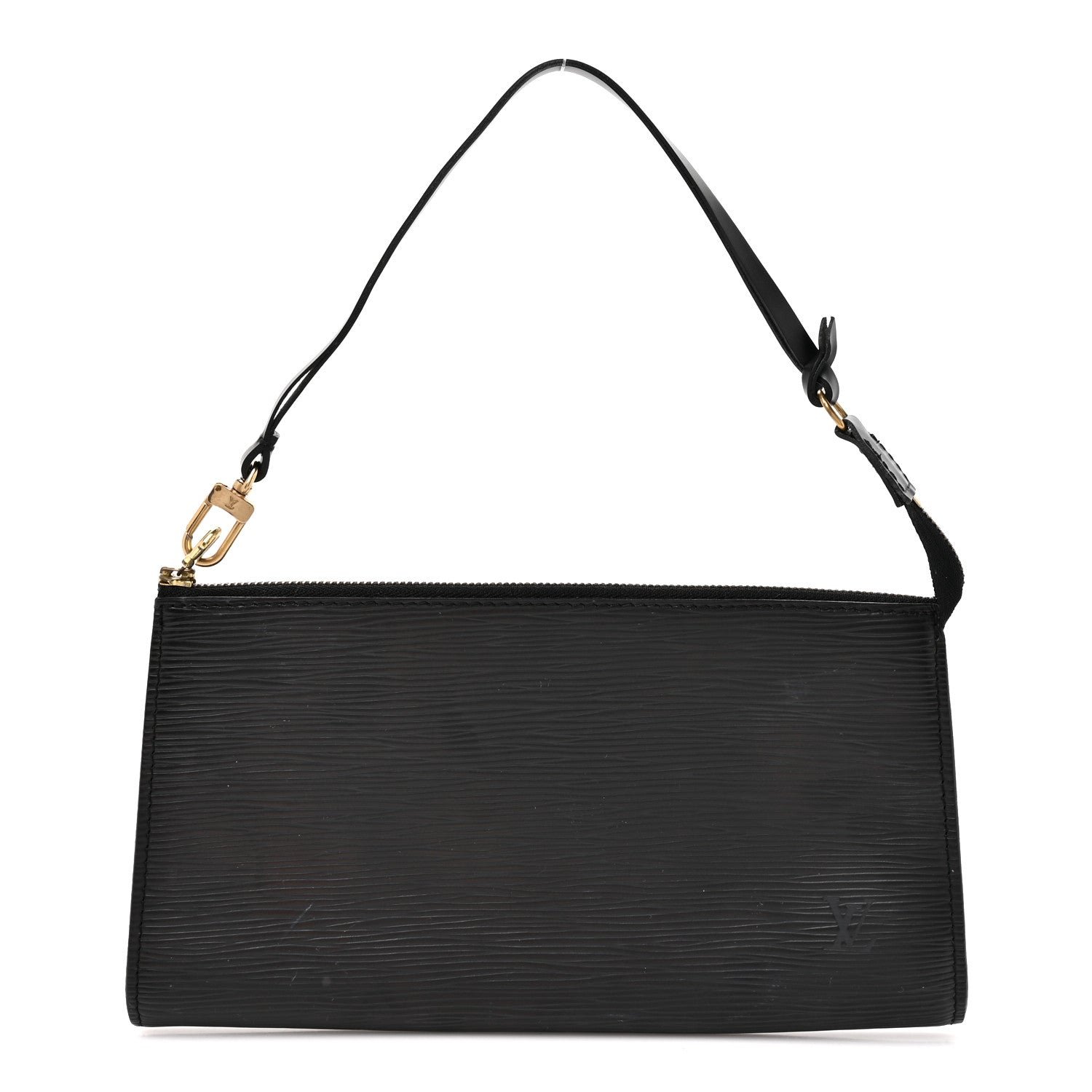 Louis Vuitton Epi Pochette Accessories 24 Black