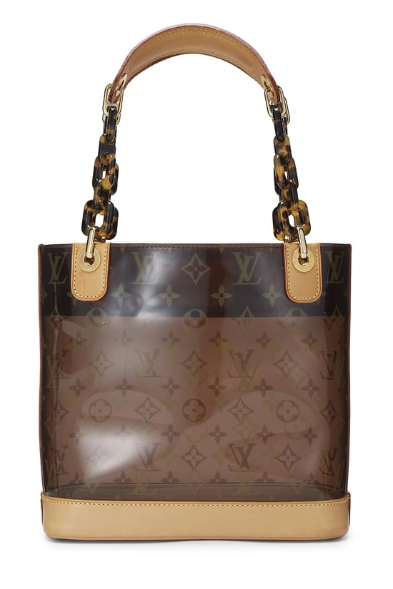 Brown Monogram Ambre Vinyl Cabas PM