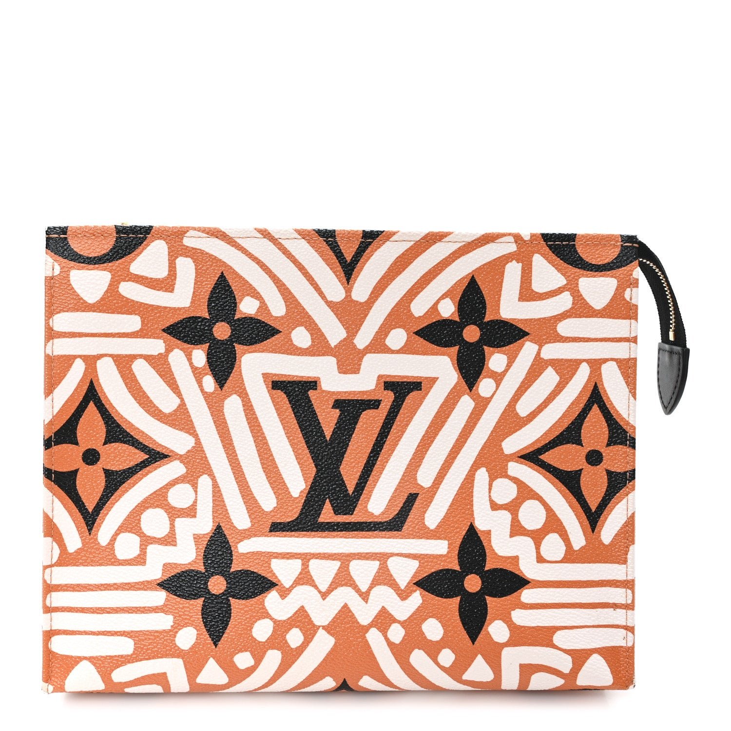 Louis Vuitton Monogram Giant Crafty Pochette Toiletry 26 Creme Caramel