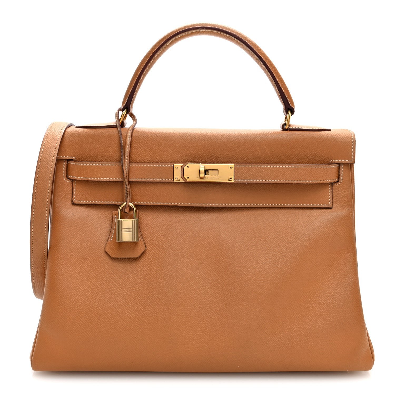 Hermes Courchevel Kelly Retourne 32 Gold