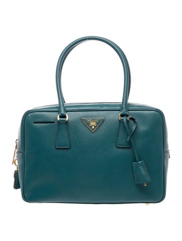 Saffiano Lux Leather Top Handle Bag