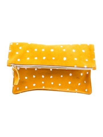 Suede Clutch