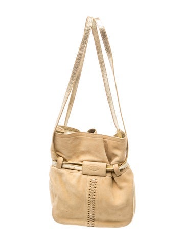 Suede Bucket Bag