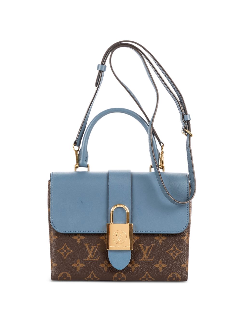 Locky BB logo padlock shoulder bag