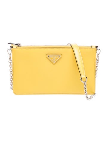Saffiano Leather Crossbody Bag