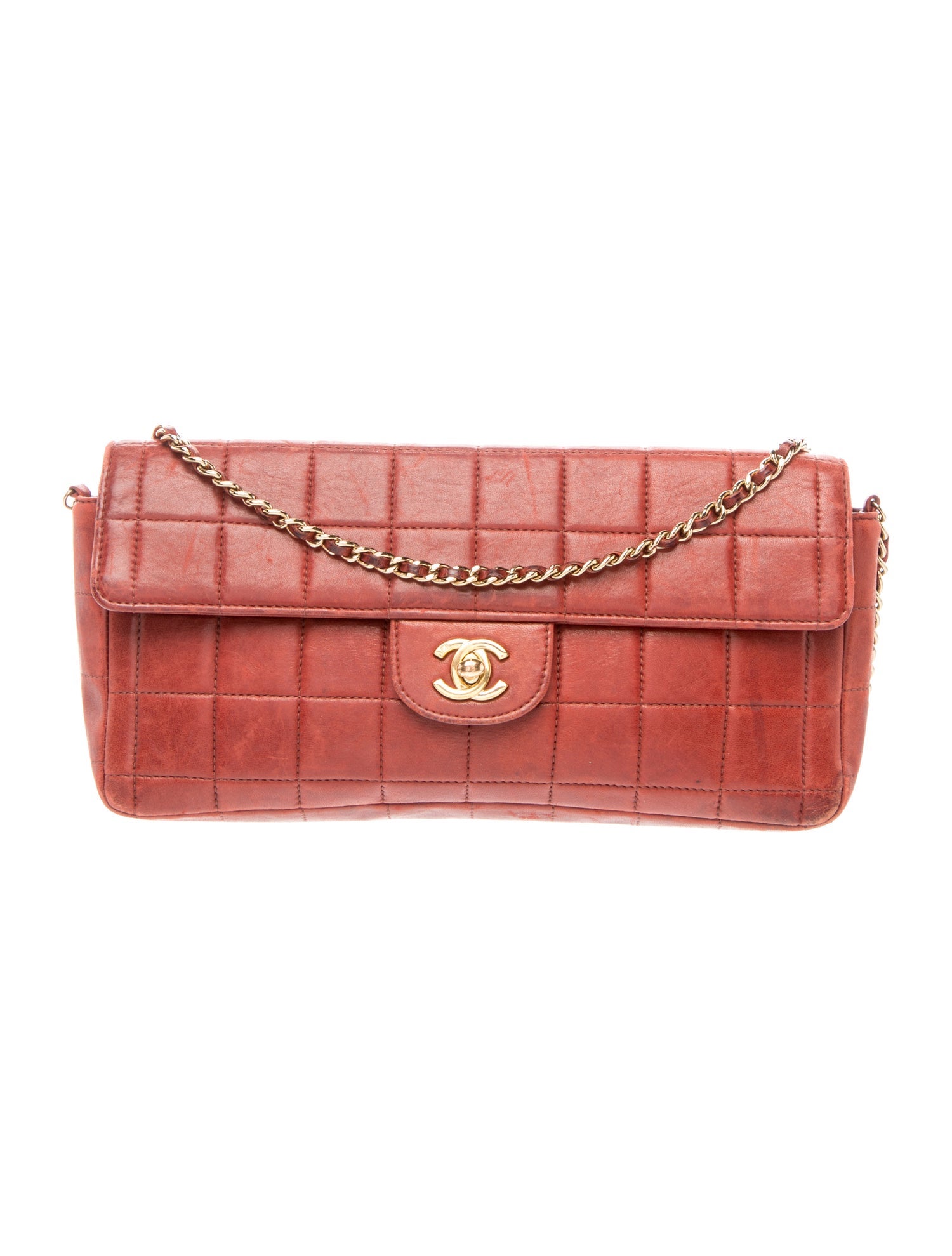 Chanel Chocolate Bar E/W Flap Bag