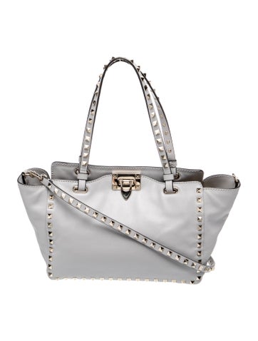 Valentino Rockstud Top Handle Bag