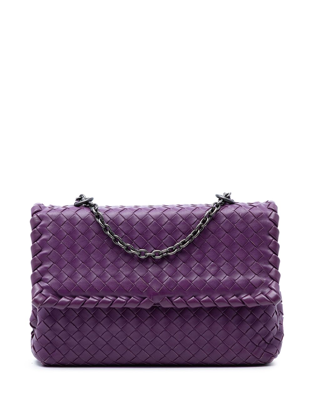 2012-2025 Small Nappa Intrecciato Olimpia shoulder bag