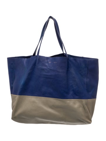 Leather Horizontal Cabas