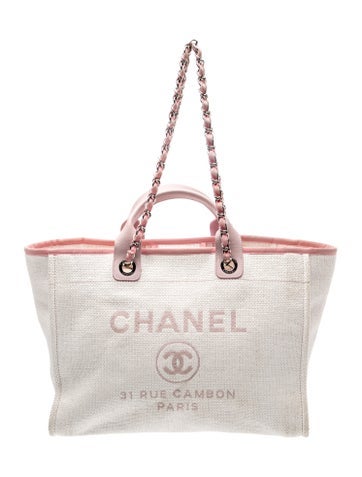 Medium Denim Deauville Shopping Tote