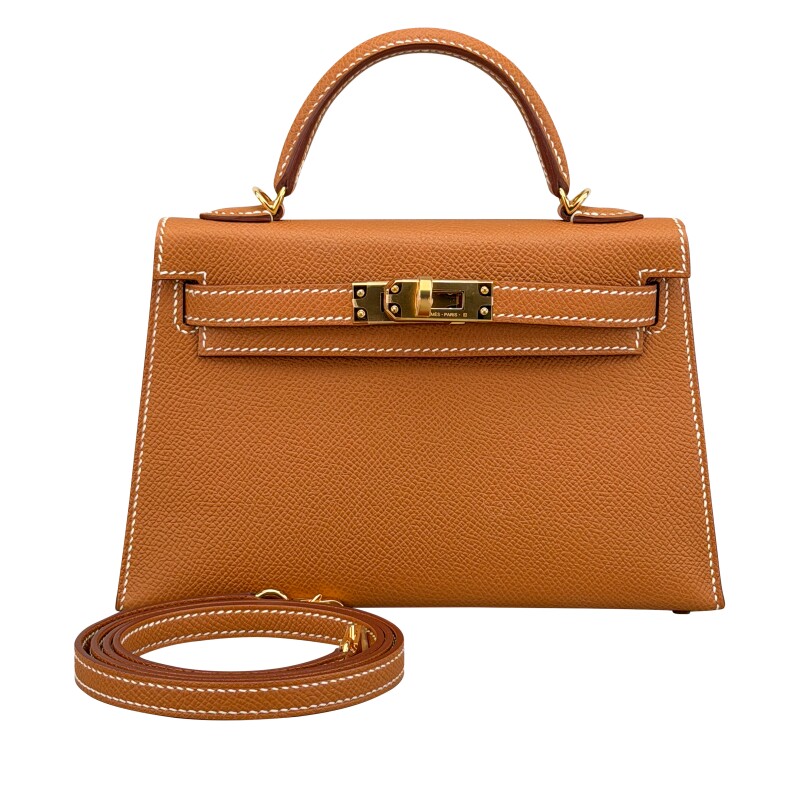 Gold Epsom Mini Kelly 20 II Gold Hardware, 2023