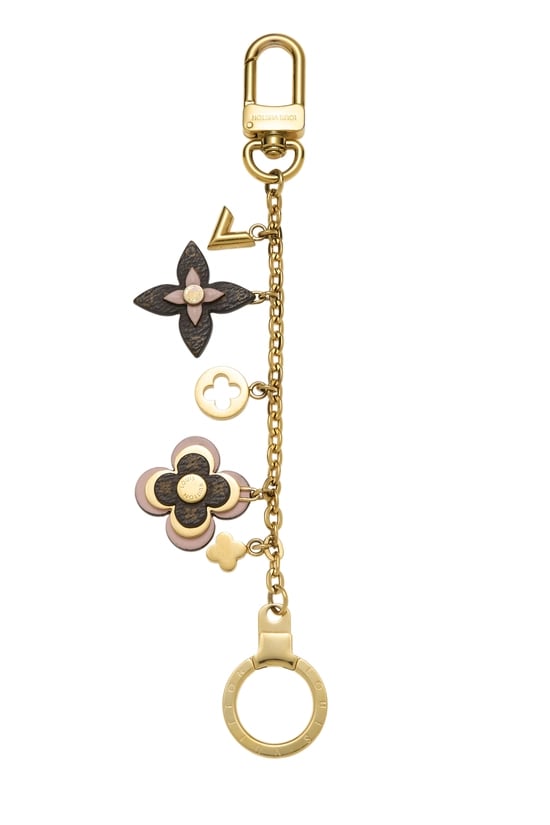 Multicolor Blooming Flowers Bag Charm