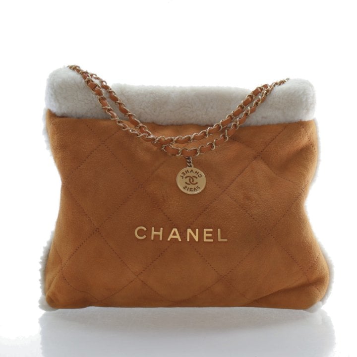 Chanel Large Shearling 22 Hobo