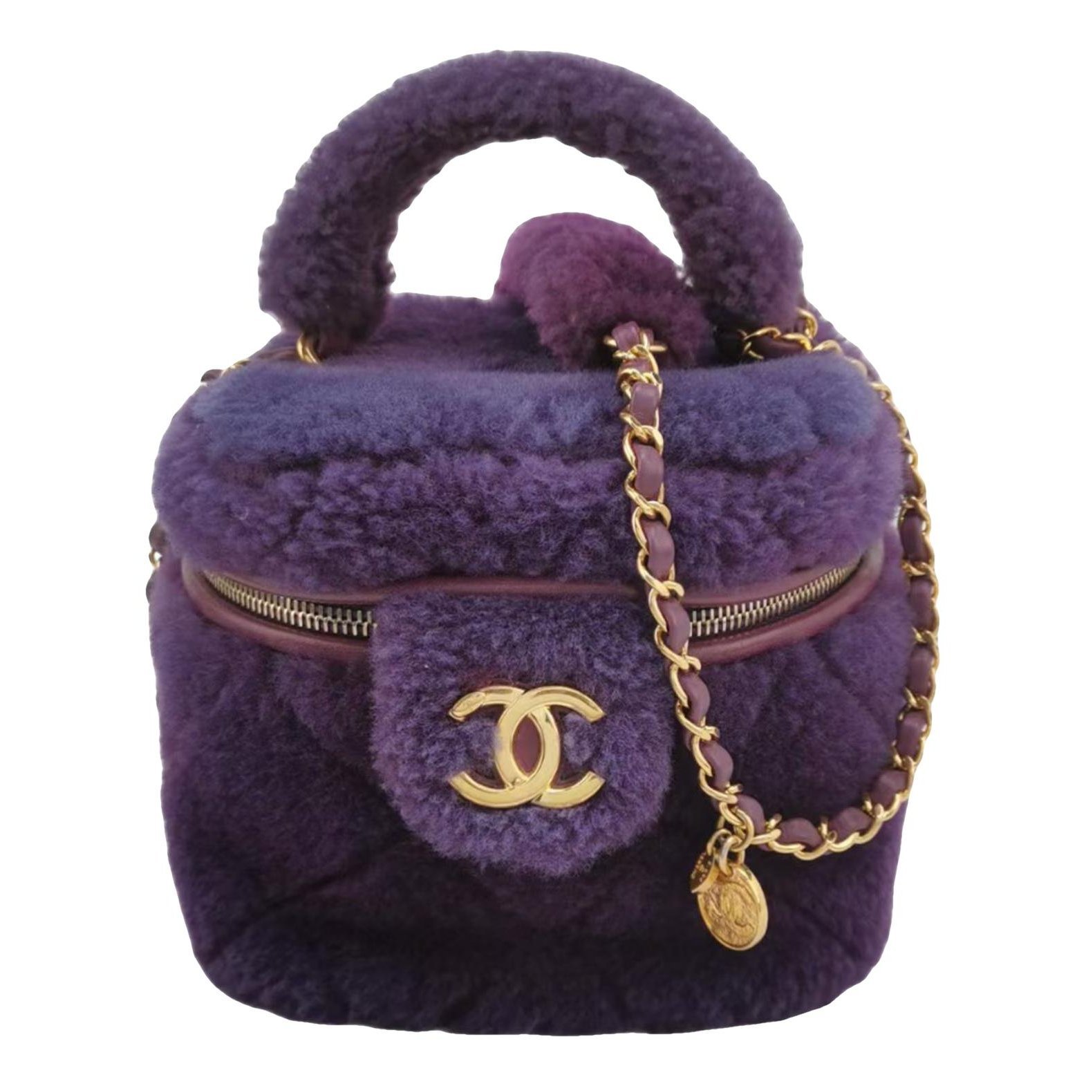 Wool crossbody bag