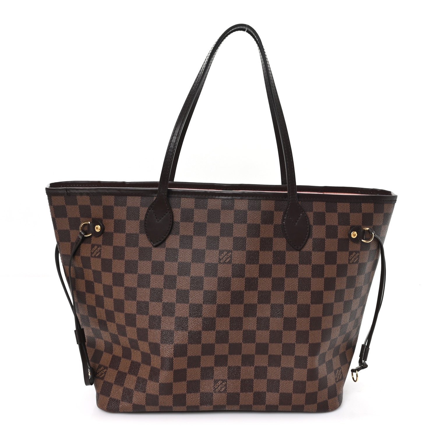 Louis Vuitton Louis Vuitton Damier Ebene Neo Neverfull MM Rose Ballerine