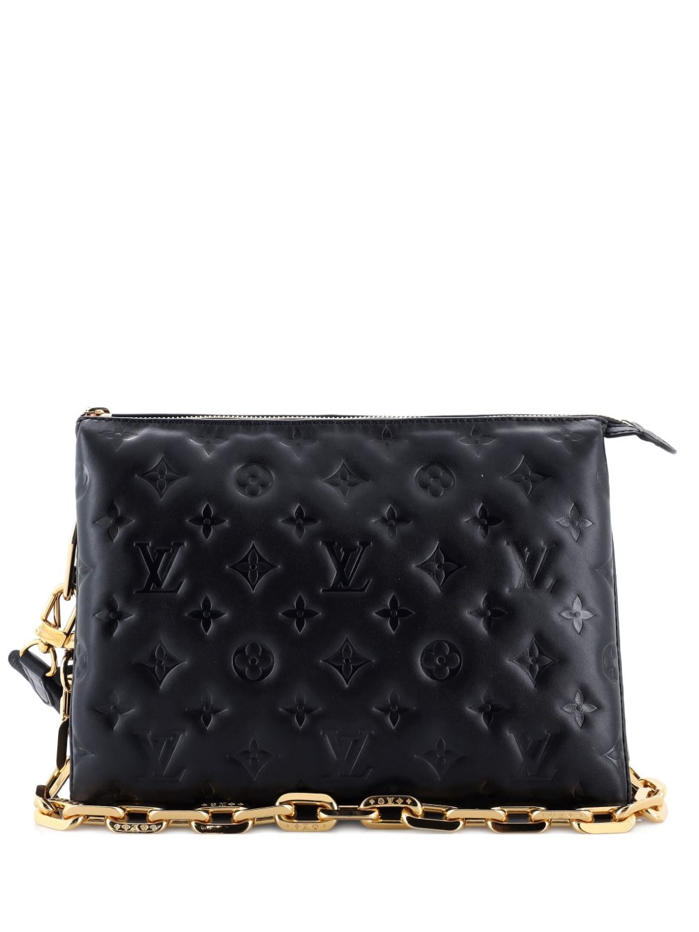 Coussin Bag Monogram Embossed Lambskin PM crossbody bag