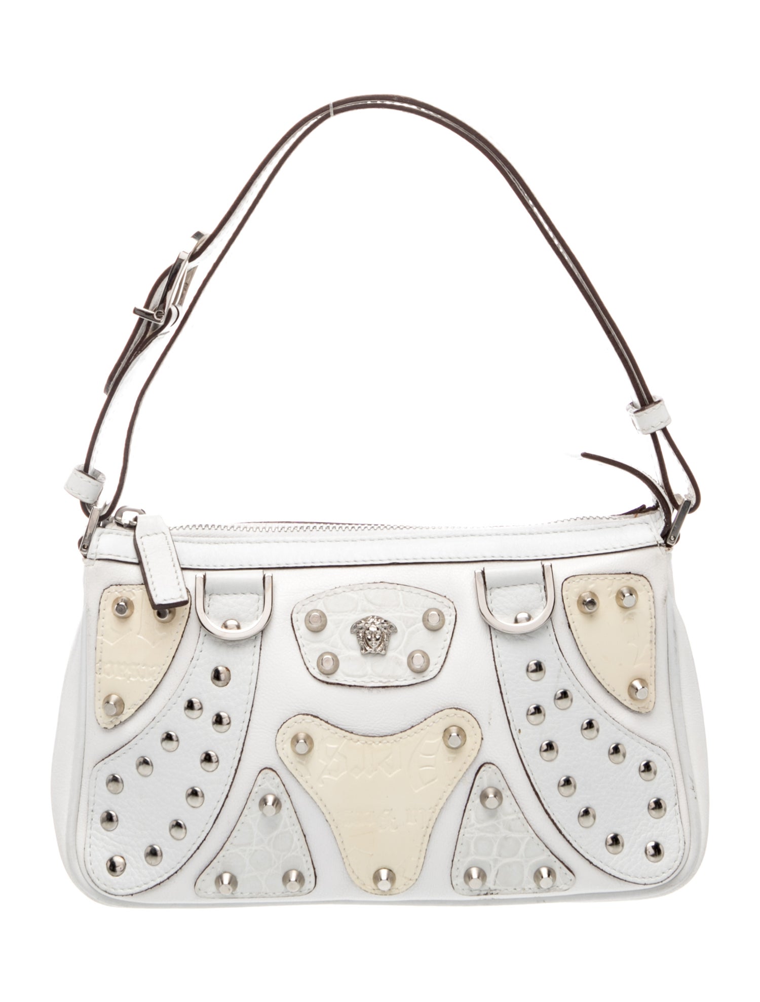 Versace Leather Shoulder Bag