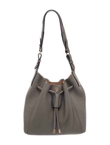 Leather Bucket Bag