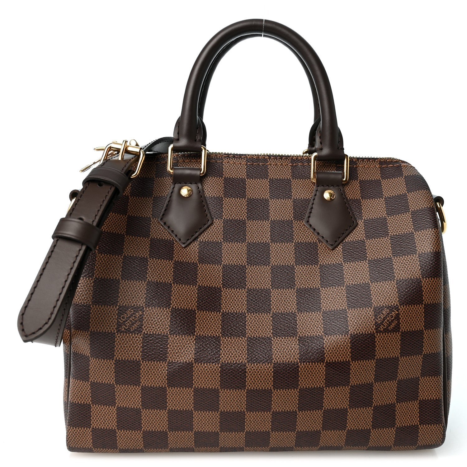 Louis Vuitton Damier Ebene Speedy Bandouliere 25