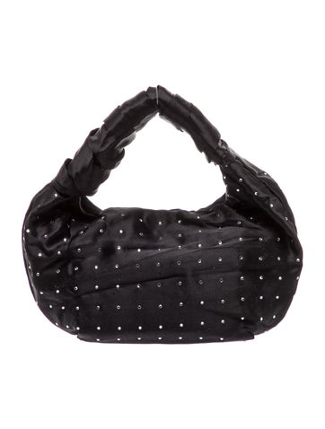 Satin Top Handle Bag