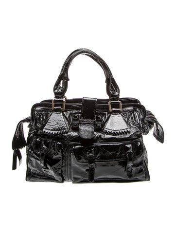 Chloe Patent Leather Tote