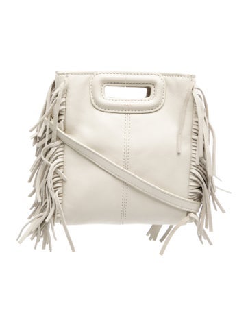 Maje Leather Crossbody Bag