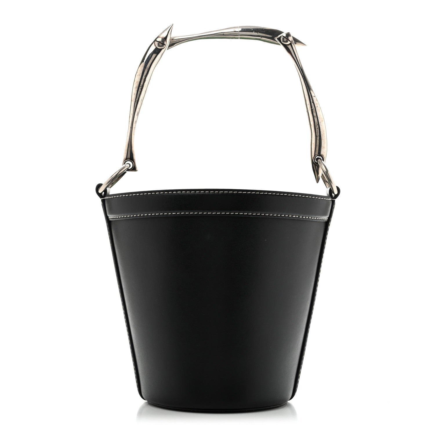 Bottega Veneta Bottega Veneta Calfskin Nappa Sardine Bucket Bag Black