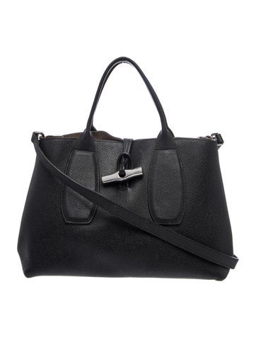 Leather Top Handle Bag