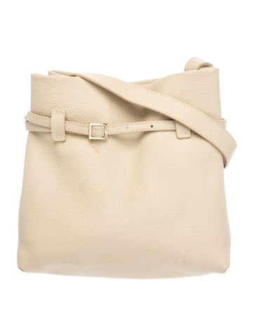 Manu Atelier Leather Messenger Bag